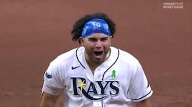 Rays walk off Giants to complete sweep