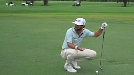 Must See: Leader Cameron Young calls a one-stroke penalty on himself
