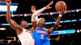 NBA: Thunder 131, Lakers 108