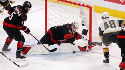 Must See: Brandon Bussi secures Carolina's Game 5 win with incredible late save