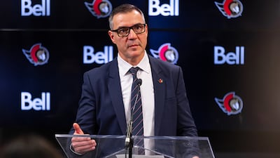LIVE: Senators GM Steve Staios discusses Brady Tkachuk trade