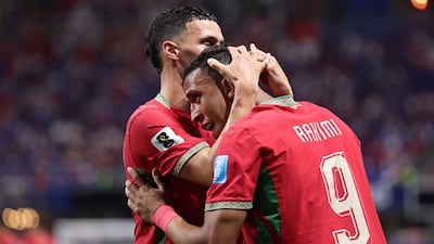 Rahimi gives Morocco its first lead against Haiti