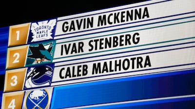 Button runs through all nine picks from Canadian teams in the first round