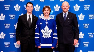 Maple Leafs officially introduce McKenna: 'This is the classic Canadian story... It's special'