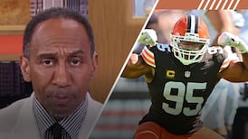 Stephen A.: Rams are Super Bowl favorites after adding Myles Garrett