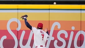 Must See: Rumfield hits a bizarre HR off Jo Adell's head
