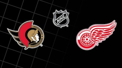 Ottawa Senators at Detroit Red Wings