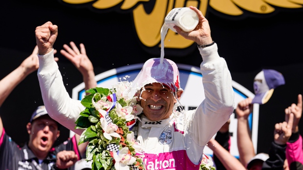 Helio Castroneves, The Canadian Press Helio Castroneves