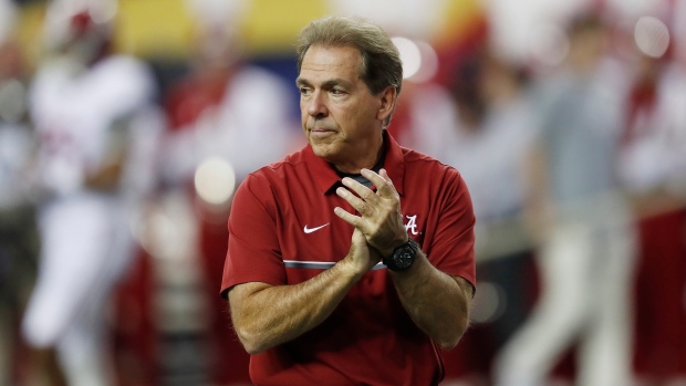 Nick Saban, The Canadian Press Nick Saban